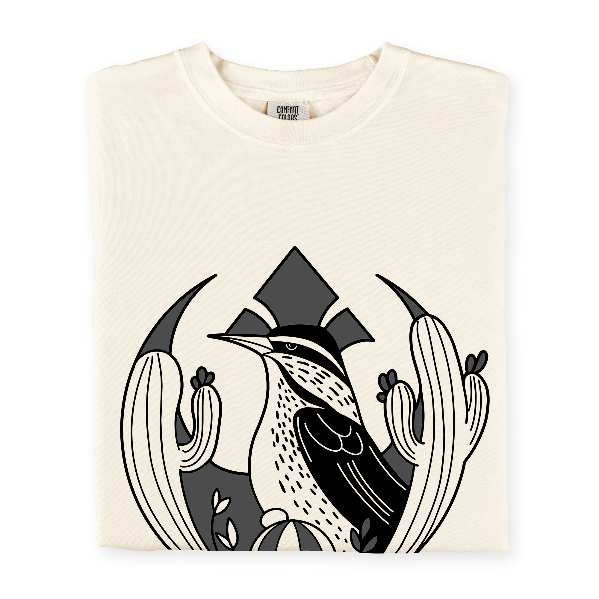 Rebel Wren Tee mockup